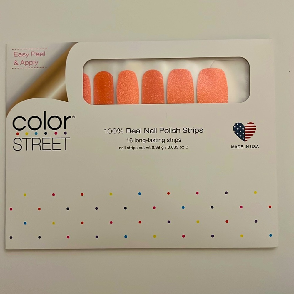 Color Street You’re Corally Invited Nail Polish Strips New